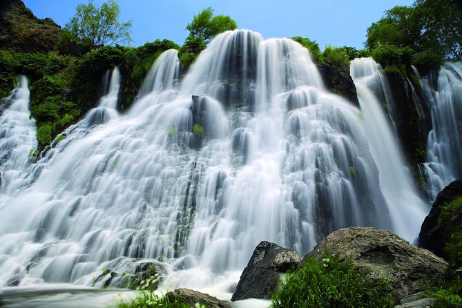 Tatev & Shaki Waterfall Guided Group Tour with Wine Tasting - Tatev Monastery and the plateau above the gorge