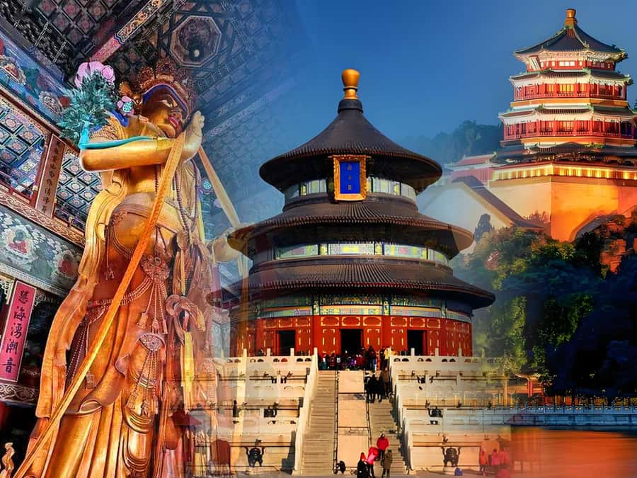 Temple Heaven, Summer Palace, Lama Temple, Hutong Bus Tour - Yonghe Lama Temple and the 18-meter Buddha