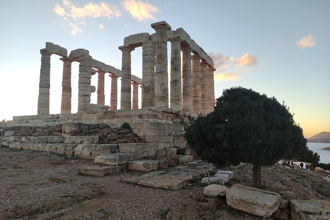 Temple of Poseidon and Cape Sounion Half-Day Tour from Athens - The Temple of Poseidon above the Aegean