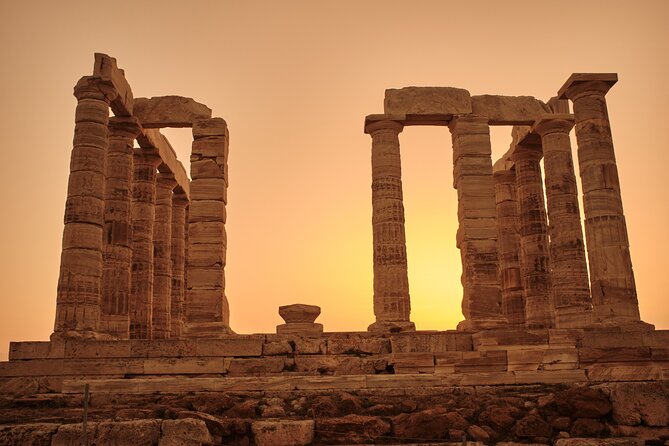 Temple Of Poseidon - Sunset Small Group Tour - The Sunset Factor
