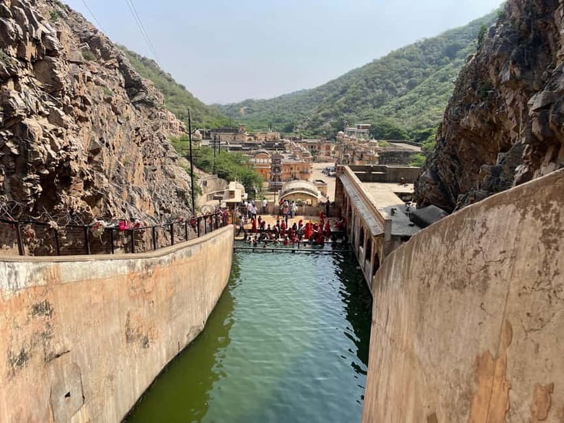 Temple tour of Jaipur with ropeway ride - The Ganesh temple and the first morning offerings