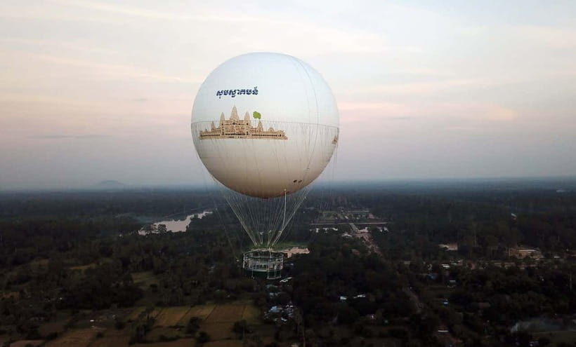 Ticket for Angkor Balloon Ride. - The personal touch from the English-speaking staff