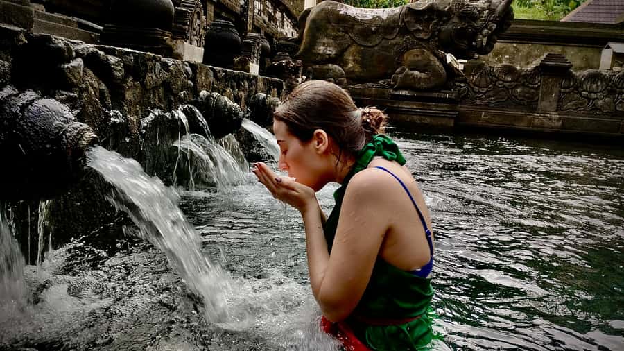 Tirta Empul: Temple Tour with Optional Spiritual Cleansing - Adding coffee, lunch, massage, and a swing