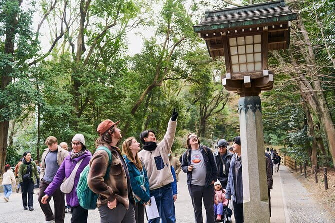 Tokyo: Meiji Shrine Walking Tour — Shintoism & Imperial System - The giant torii and the forest path