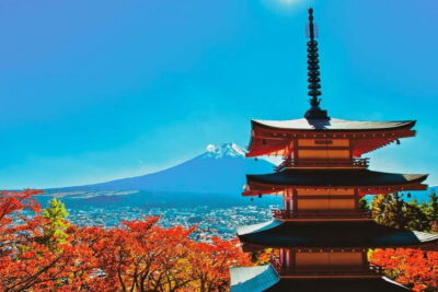 Mt.Fuji,Kawaguchiko Oishi Park,Arakurayama Sengen Park