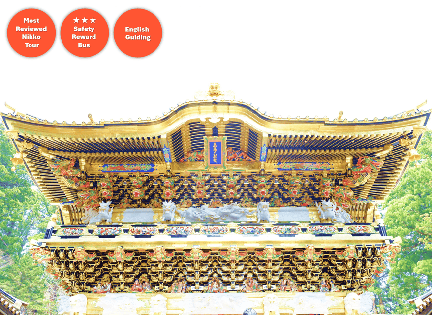 Tokyo: Nikko Toshogu Shrine and Kegon Waterfall Tour - Key points at a glance