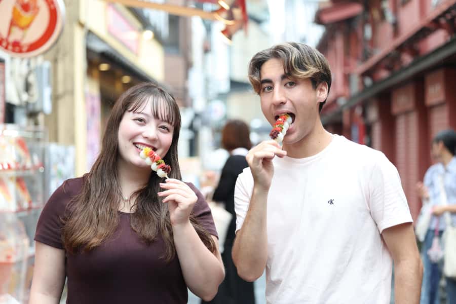 Tokyo: Sensoji Temple & Street Food: Private Tour with guide - Meeting the Guide in Front of Family Mart