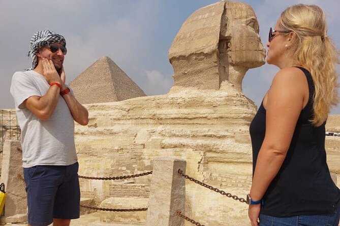 Tours Giza pyramidS,sphinx,Mummification temple,Inside 3rdPyramid - Seeing the three pyramids from the plateau
