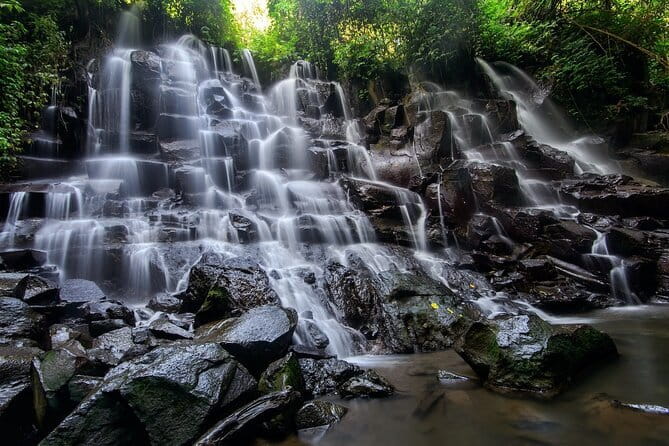 Ubud Hidden Gems Waterfall, Temple and Rice Terraces Private Tour - Tegalalang Rice Terrace begins the day