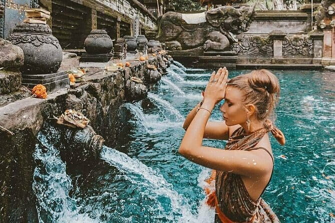 Ubud Hidden Gems Waterfall, Temple and Rice Terraces Private Tour - Tirta Empul adds the spiritual heart