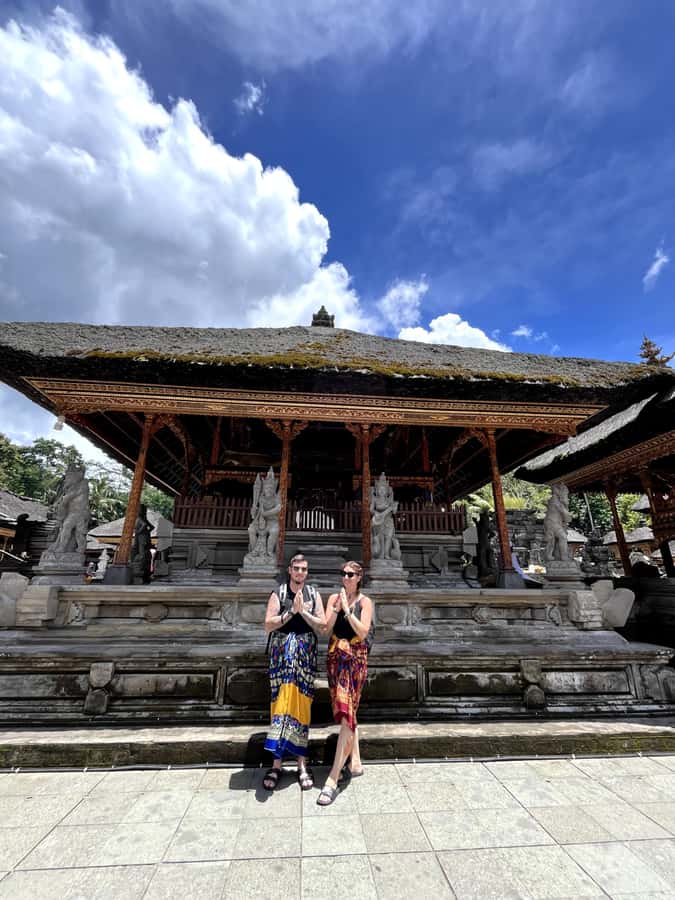 Ubud: Rice Terraces, Water Temple, & Waterfalls Private Tour - Two waterfalls before the crowds and heat build