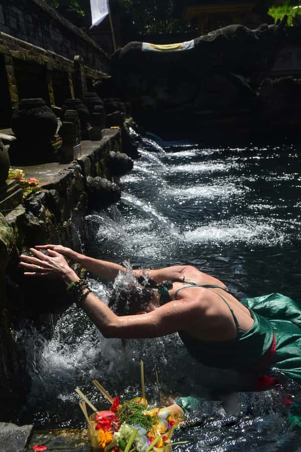 Ubud: Rice Terraces, Water Temple, & Waterfalls Private Tour - Tegallalang rice terraces, with a lesson in farming