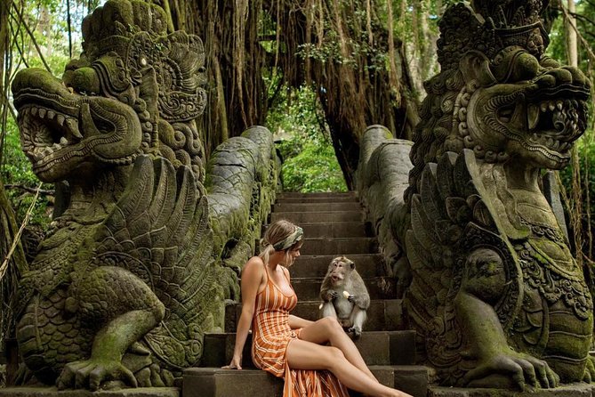 Ubud Tour with Swing, Temple, Monkey Forest, and Waterfall - Coffee, tea, markets, and Campuhan Ridge Walk