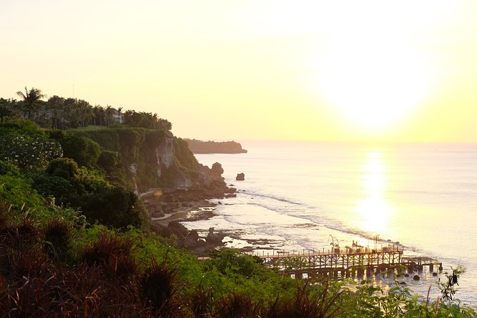 Uluwatu Sunset, Kecak Dance and Jimbaran Seafood Dinner - Padang Padang is small, photogenic, and worth a short stop