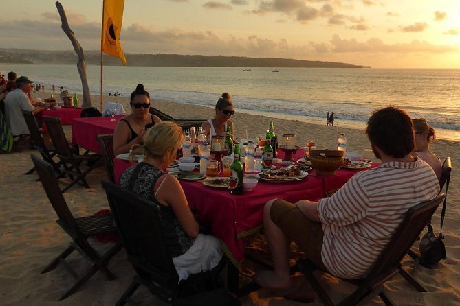 Uluwatu Temple, Beaches and Southern Bali Tour - Jimbaran Bay and the seafood finish