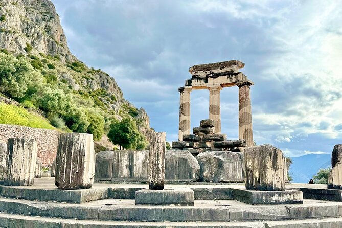 Visit Delphi & Meteora Monasteries Luxury Private Tour FromAthens - Delphi begins with the Tholos of Athena Pronaia