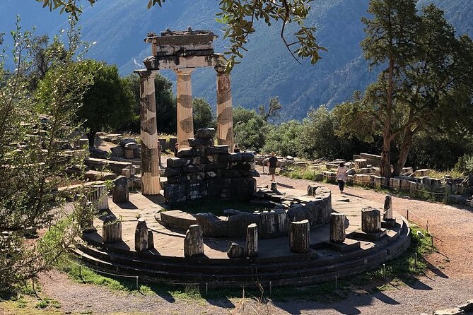 Visit Delphi & Meteora Monasteries Luxury Private Tour FromAthens - Walking the Sacred Way at Delphi