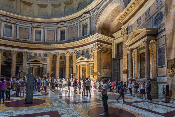 Walking Guided Tour and Rome's Iconic Temple Pantheon Entrance - Why the skip-the-line element matters