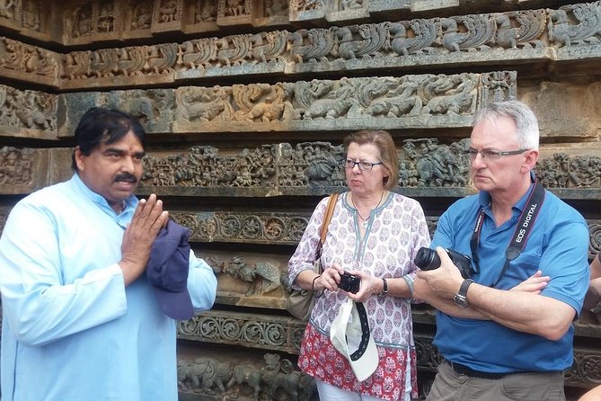 World heritage site of Belur & Halebid with temple sculptures - Sculptors signed their work like artists